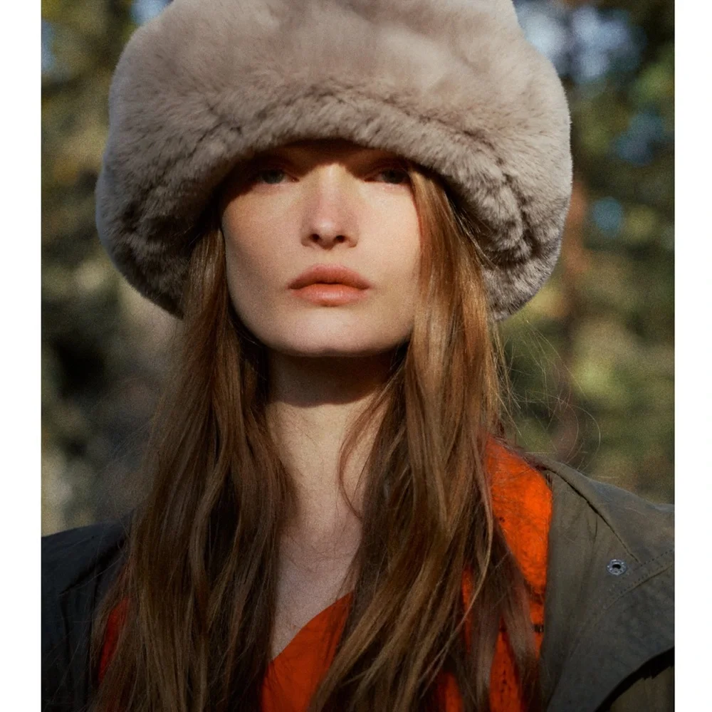 Zara | Accessories | Zara Faux Fur Hat | Poshmark display picture 2